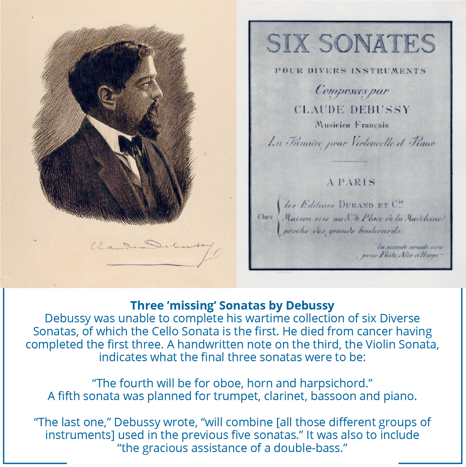 Debussy-six sonatas